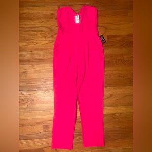 NWT Express Strapless Jumpsuit
